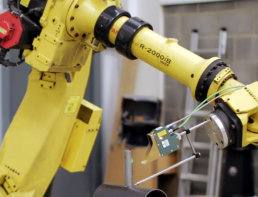 OSL Laser Tracking Sensor on Fanuc Robot