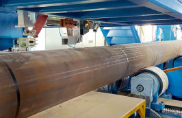 OSL Laser Tracking on Longitudinal Pipe