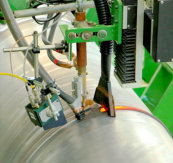 OD Spiral Pipe Laser Tracking Subarc Weld